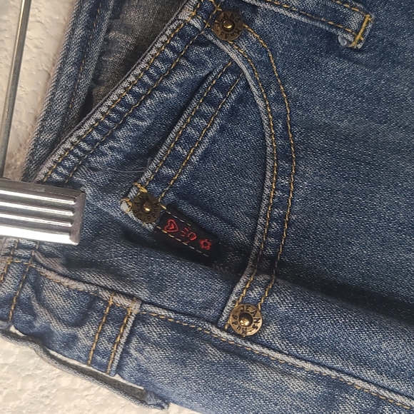 Y2K Mudd flare jeans, extreme low waist size 7 jrs. - Picture 3 of 10